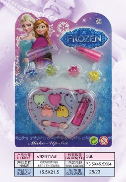 Fashion girl cosmetics combination frozen princess series (four mixed styles)