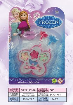 小梅花型化妆品组合冰雪公主系列（二款混装）