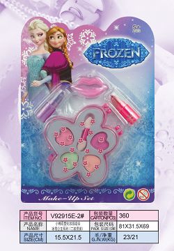 小梅花型化妆品组合冰雪公主系列（二款混装）