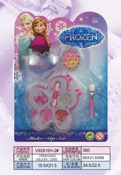 小梅花型化妆品组合冰雪公主系列（二款混装）