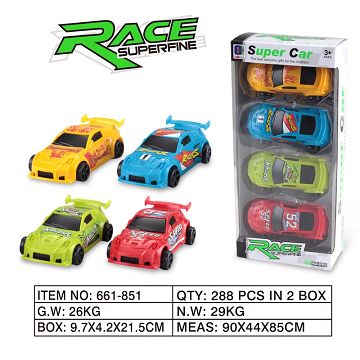 Sliding sports car