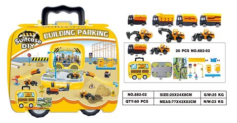 Sliding engineering car series receiving car
