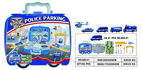 滑行警察车系列收纳车