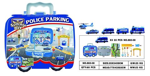 Taxi police car series receiving car