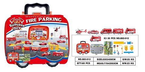 Sliding fire engine series storage truck