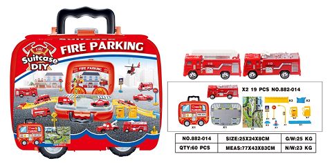 Sliding fire engine series storage truck
