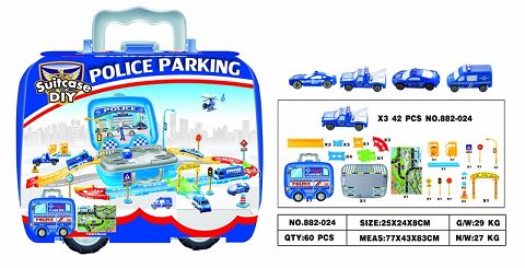 Taxi police car series receiving car