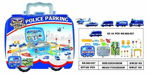 Taxi police car series receiving car