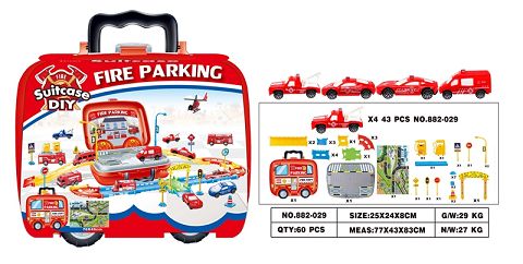 Sliding fire engine series storage truck