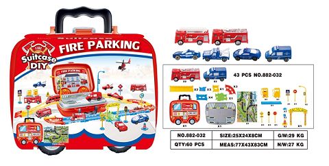 Taxi fire + police series receiving car