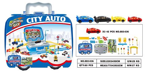 Slide sports car series receiving car