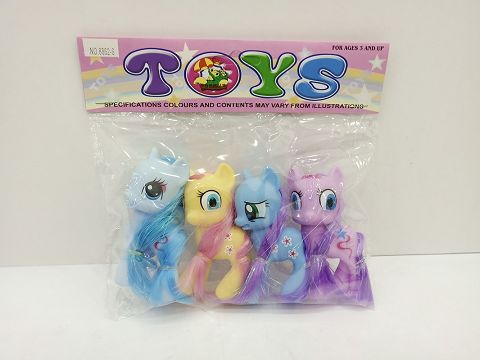 Four little ponies, polly
