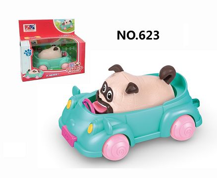 Car + dog