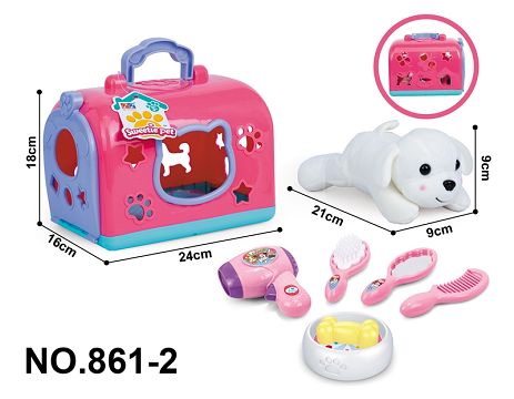 Cute pet beautician