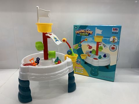 Fishing paddle table