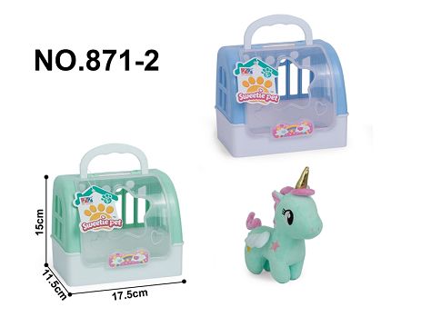 Unicorn pet cage