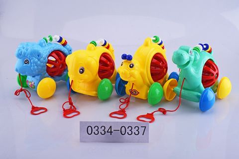 Pull sheep, elephant, snail, empty