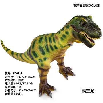 Enamel dinosaur - Tyrannosaurus Rex (with IC) 3 mixed outfit