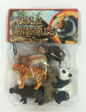 Six wild animals