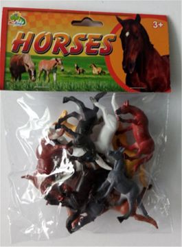 12 2-inch horses
