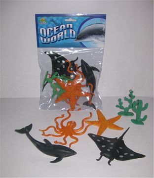 5 INCH OCEAN 4 CACTUS 2 TREES