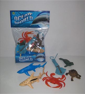5 INCH OCEAN 4 7-INCH SHARK WHALES 2