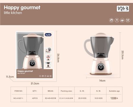 Juicer single load - light and sound - electric rotation -2AA no electricity