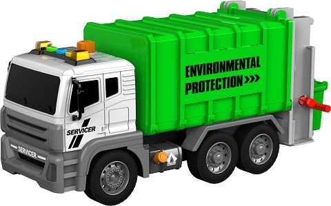 Sanitation vehicle (sound, light and air pump)