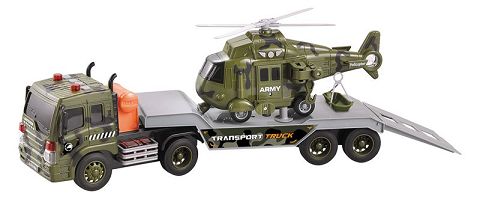 1:16 inertial military tow truck (acoustooptic)