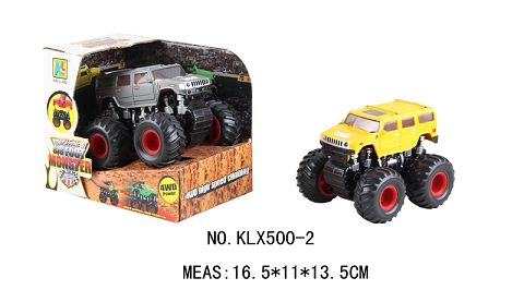 Four-drive inertial hummer off-road vehicle