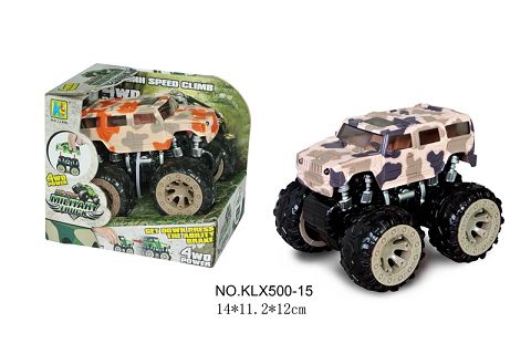 Camouflage four-drive inertial hummer off-road vehicle