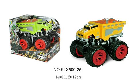 Four-drive inertial engineering off-road vehicle