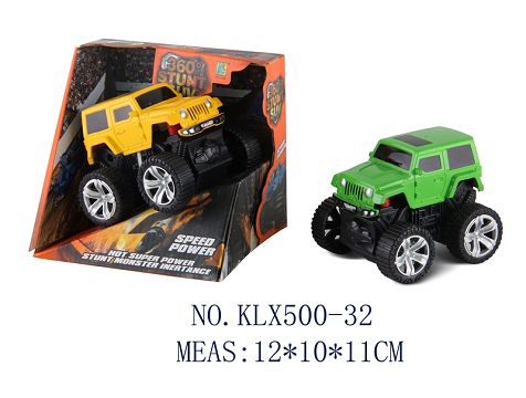 惯性旋转吉普越野车