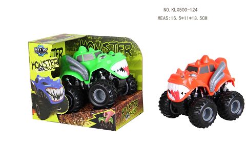 Four-drive inertial monster off-road vehicle