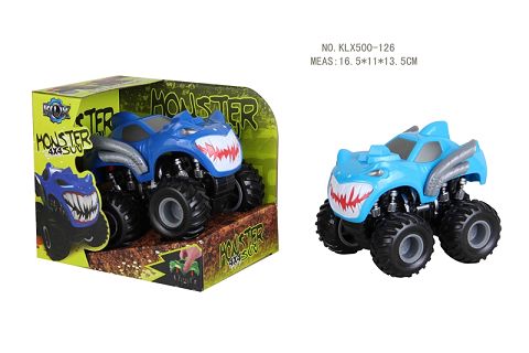 Four-drive inertial monster off-road vehicle