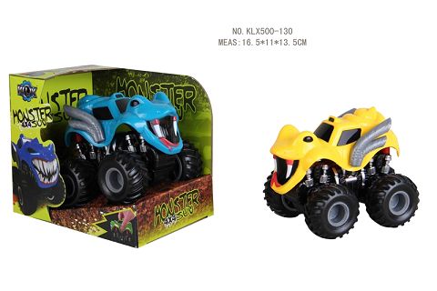 Four-drive inertial monster off-road vehicle