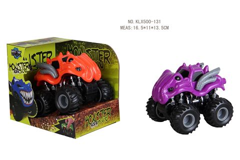 Four-drive inertial monster off-road vehicle