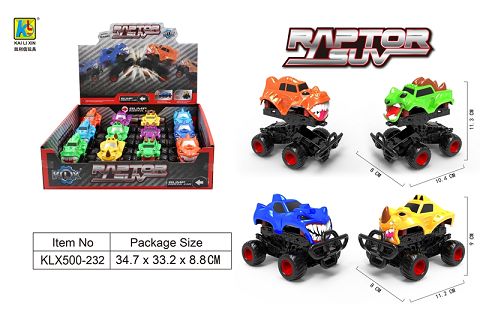 Inertial small impact variant monster car