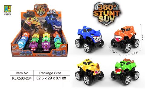 Inertial spinning monster suv