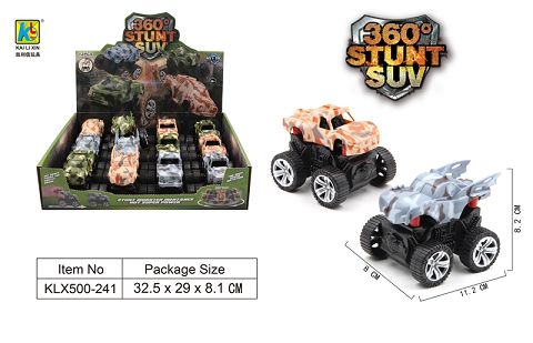 Inertial rotary off-road vehicle