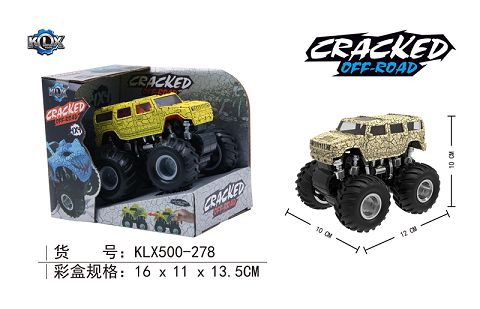 四驱动惯性裂纹悍马越野车