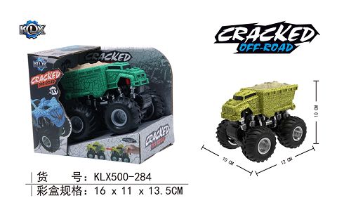 Four-drive inertial crack engineering off-road vehicle