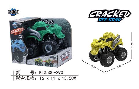 Four-drive inertial crack monster off-road vehicle