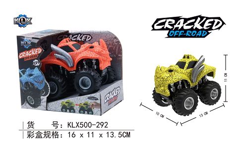 Four-drive inertial crack monster off-road vehicle