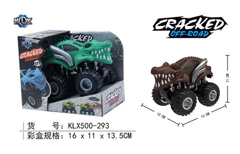 Four-drive inertial crack monster off-road vehicle