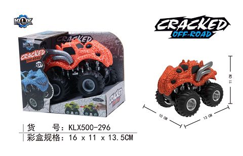 Four-drive inertial crack monster off-road vehicle