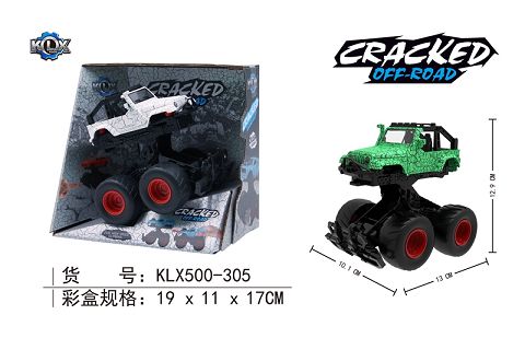 Inertial bounce crack jeep suv