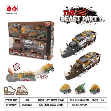 Inertia animal car