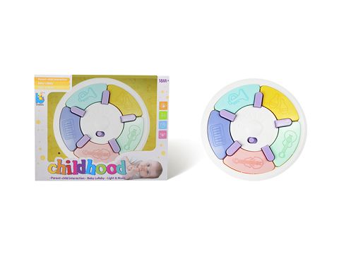 Cartoon music light multi-function beat music disc