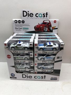 合金回力警车 24PCS